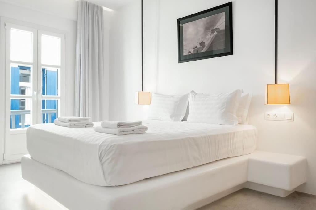 Luxury Apartment Center Of Mykonos Town - Sleeps 4 Екстер'єр фото
